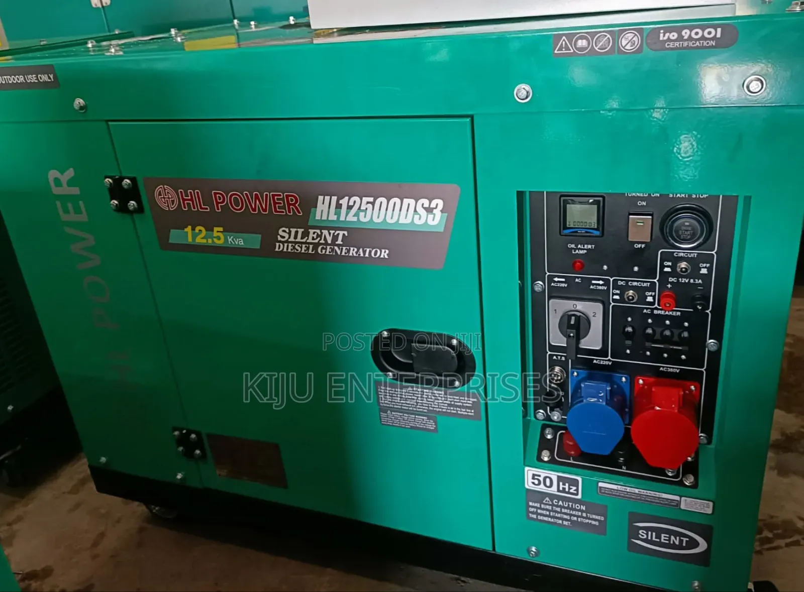 12.5kva Diesel Engine Generator Hl