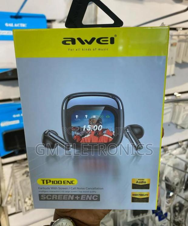Awei Tp100 Enc+Screen Earbuds . - thumbnail 3