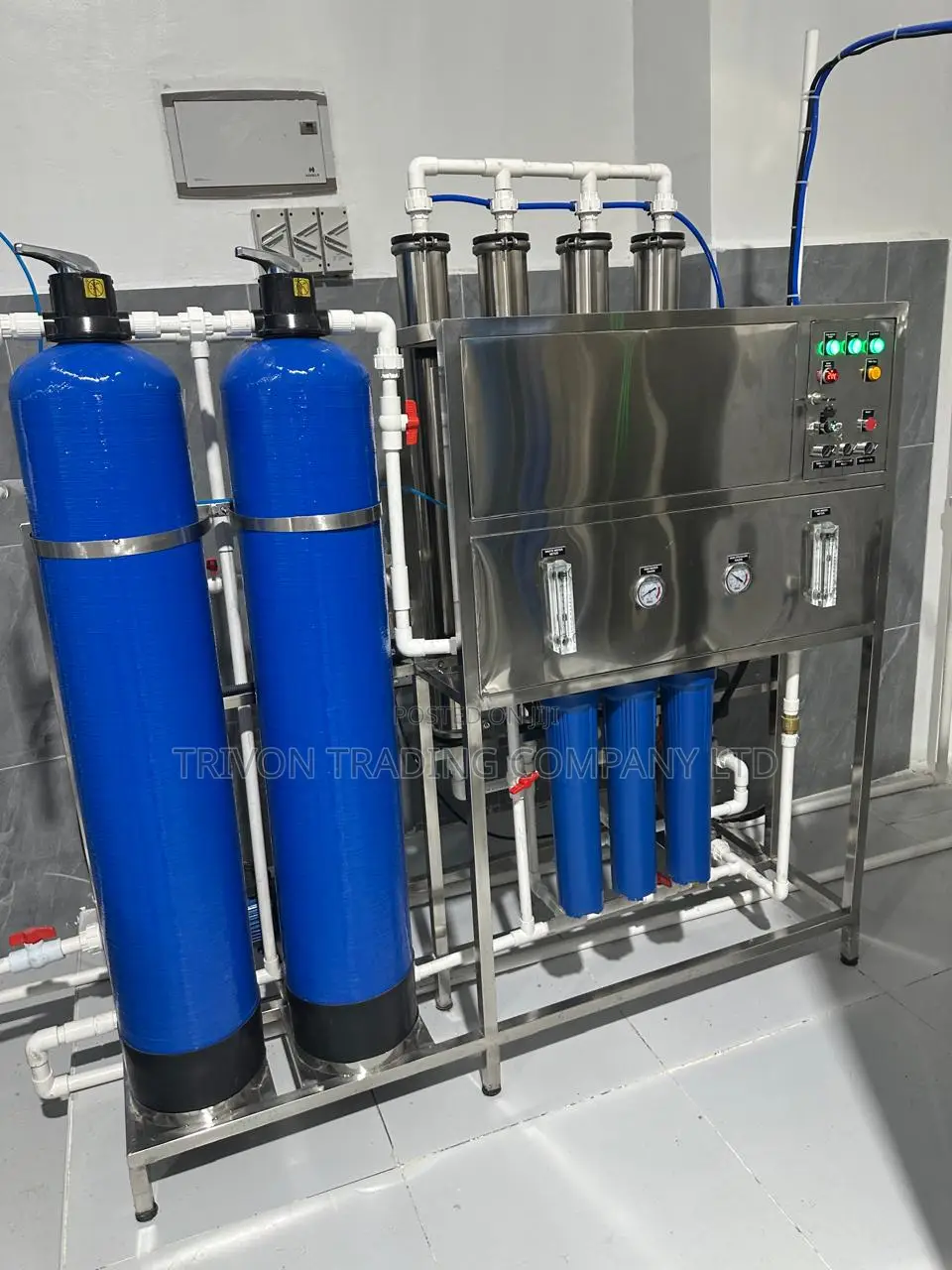 1000 LPH Reverse Osmosis Machine