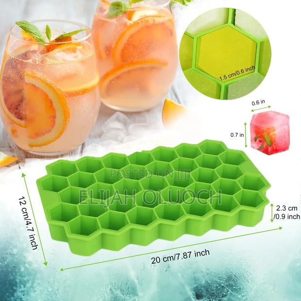 37 Grid Silicon Ice Cube Maker