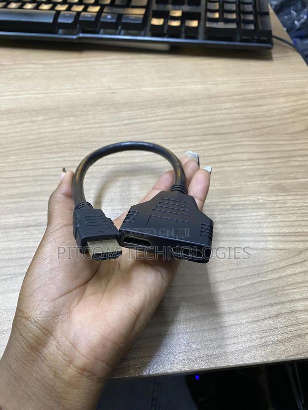 Hdmi Splitter 1x2 Y Cable. - thumbnail 3