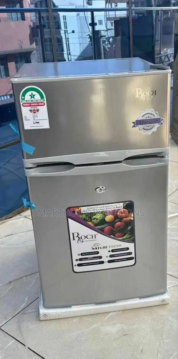 Roch Double Door Fridge Two Doors Fridge RFR 110 D-B 110l