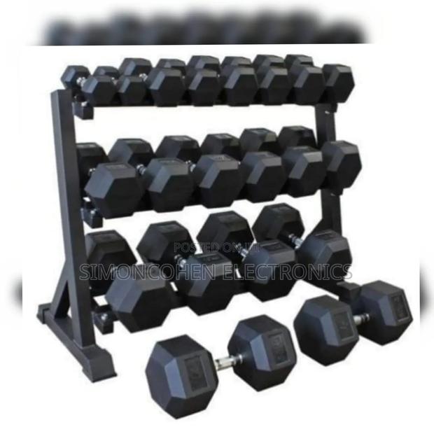 Hexagon Dumbells 5kg