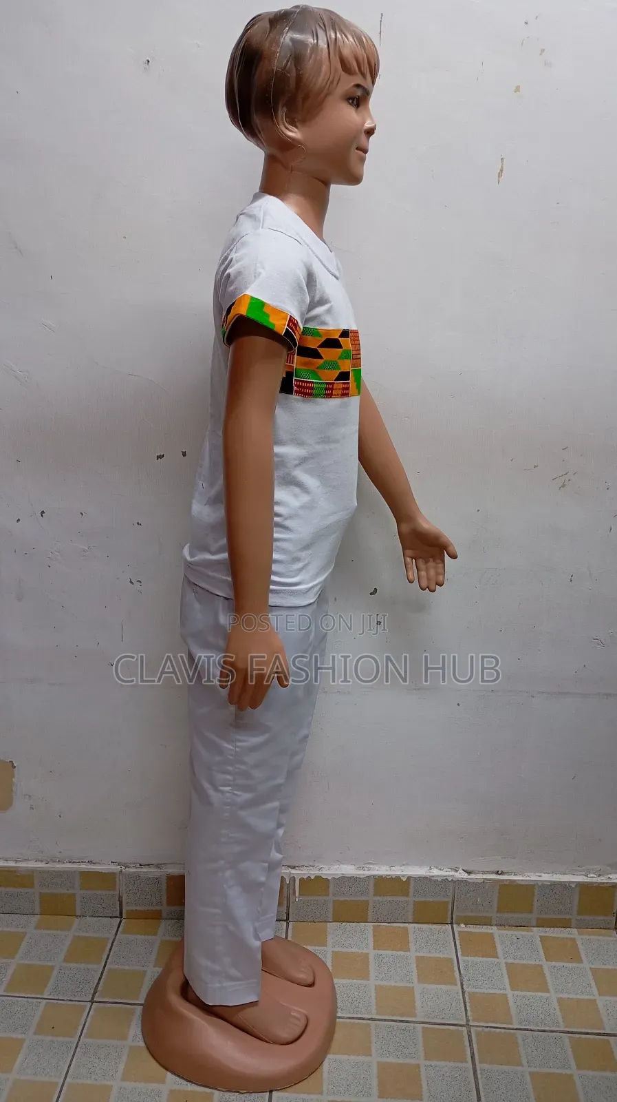 African T-Shirt and Trousers for Boys