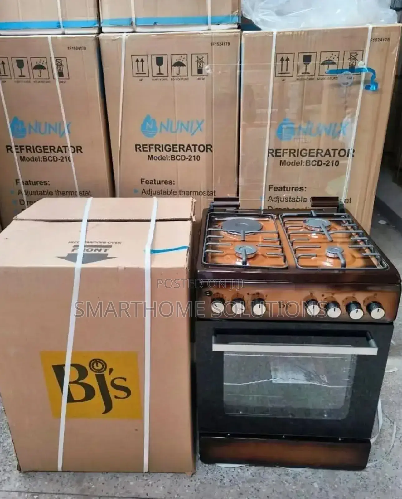 3 Gas Burner ,One Plate BJS Cooker