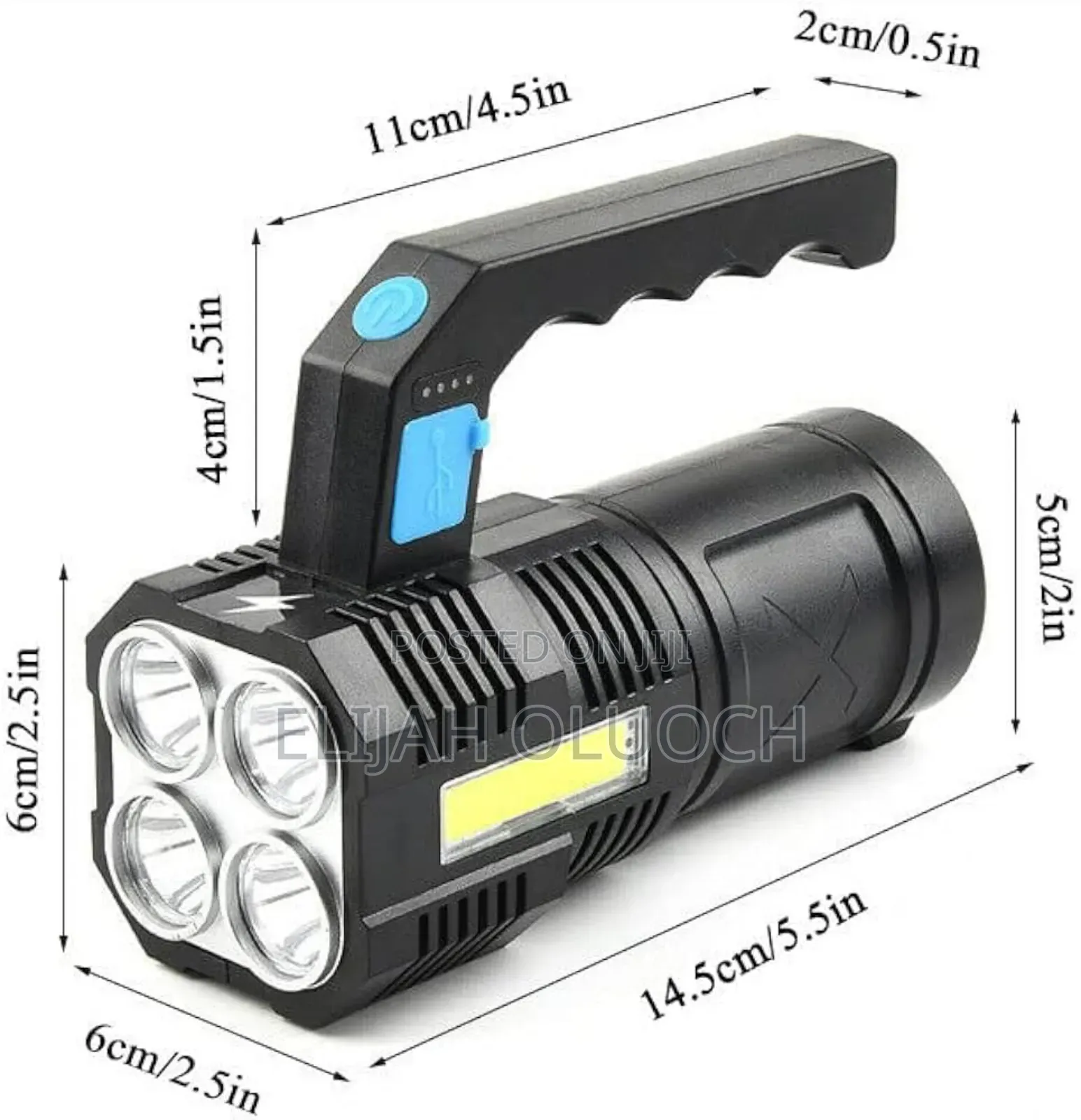 Handle Held Rechargeable Multifunction Portable Lamp
