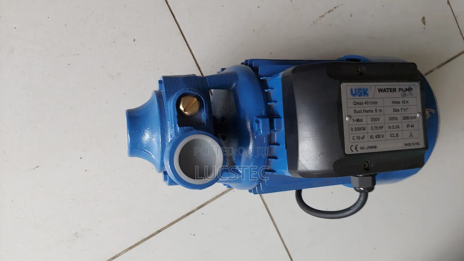 Maxmech 0.75hp Booster Pump