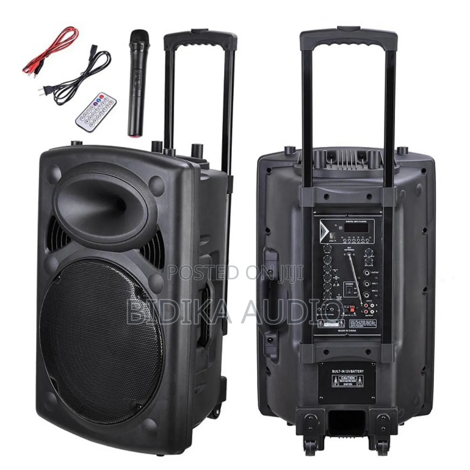 New 15" Portable Rechargeable Speakers