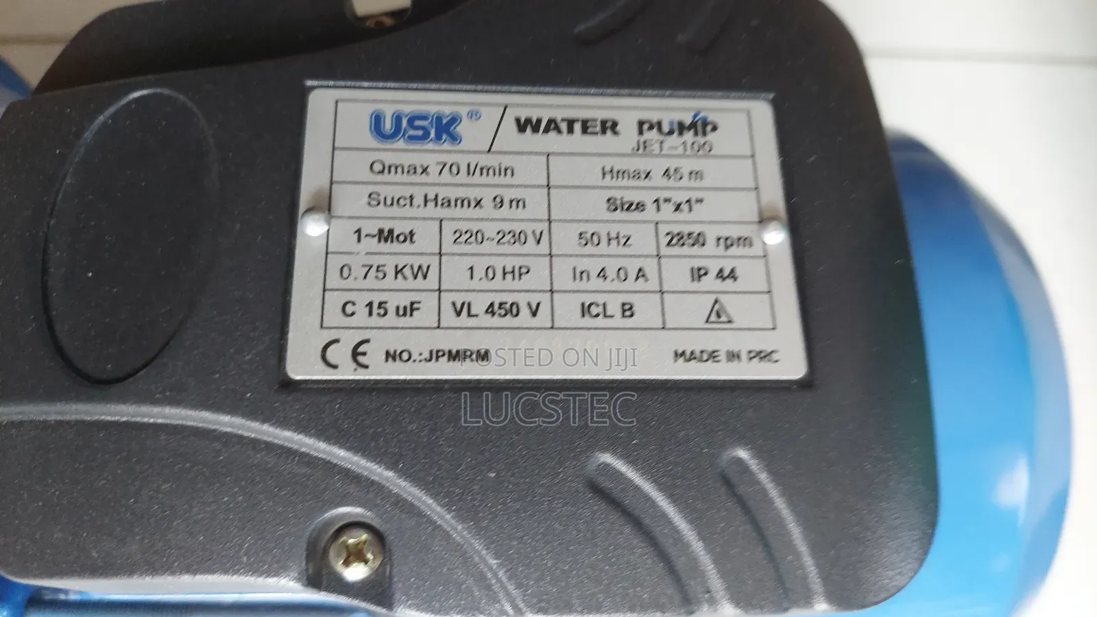 Usk Jet-100 1hp Jetpump