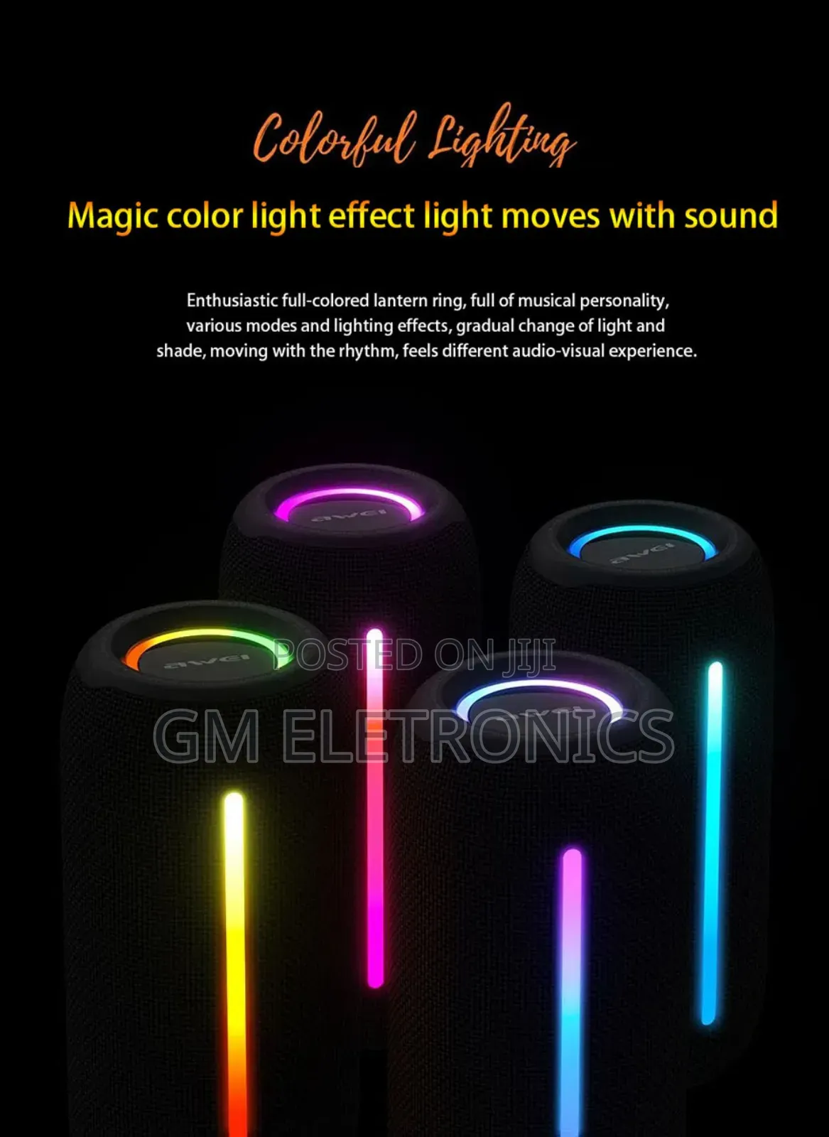 Awei Y788 Portable Outdoor Bluetooth Speaker.