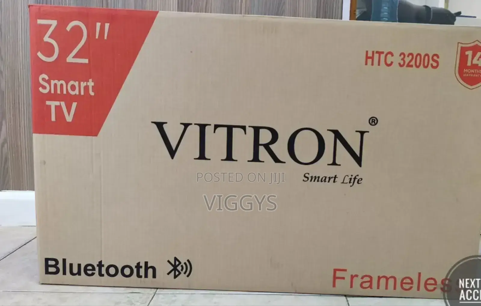 Vitron 32 Inches Smart Android Tv.