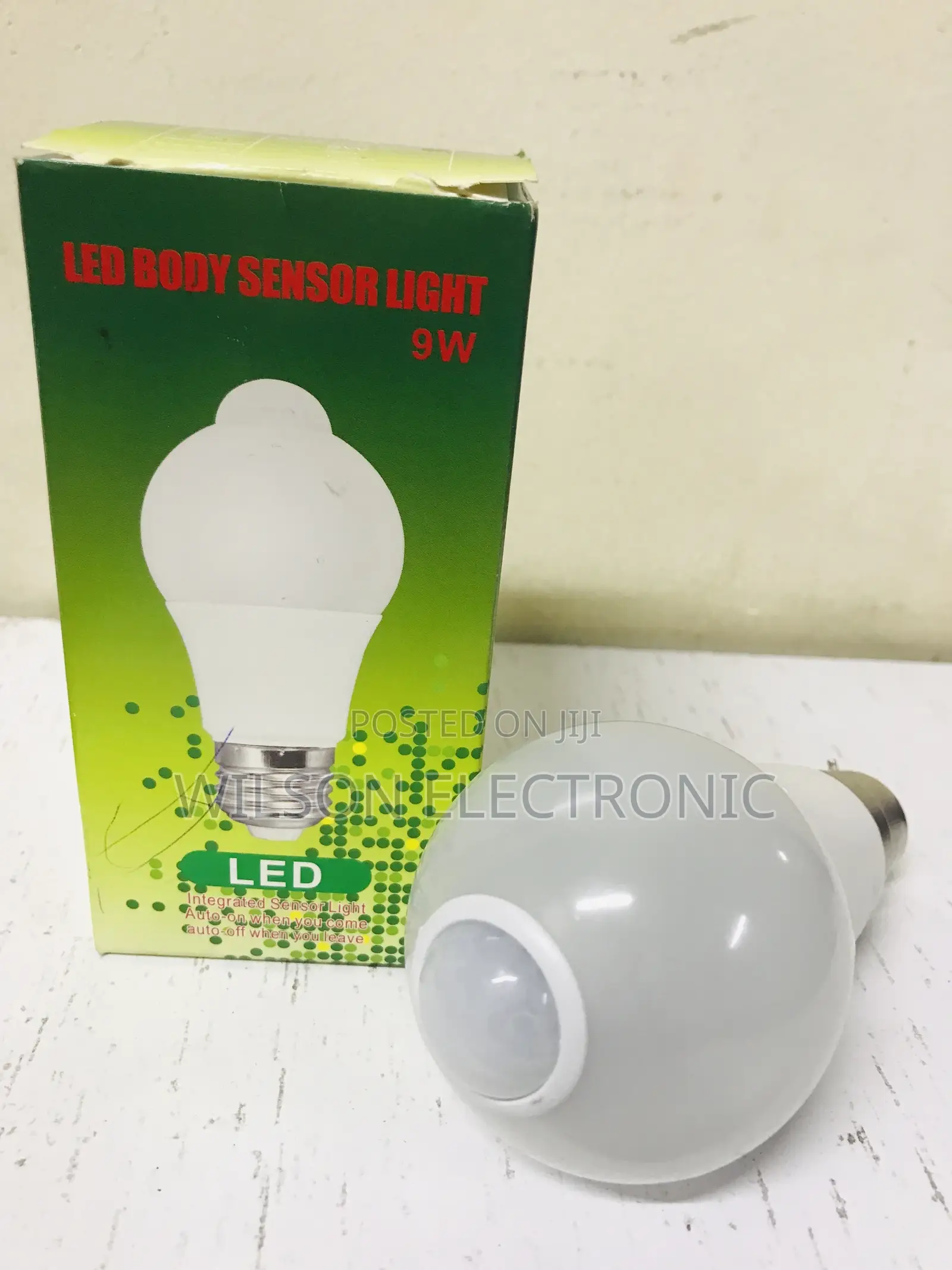 Motion Sensor Bulb. 9w