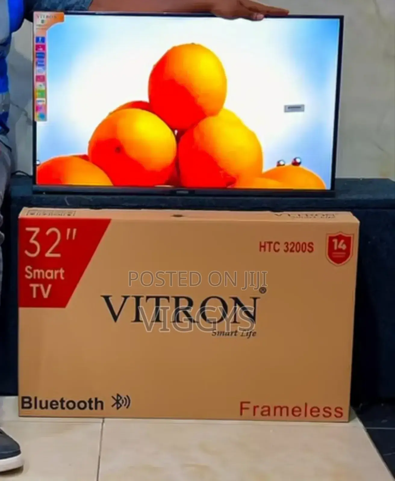 Vitron 32" Smart Android Tv With. Wifi