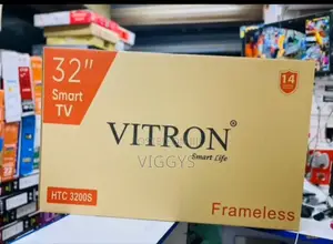 Vitron 32 Inches Smart Android Tv With Free Stand M.