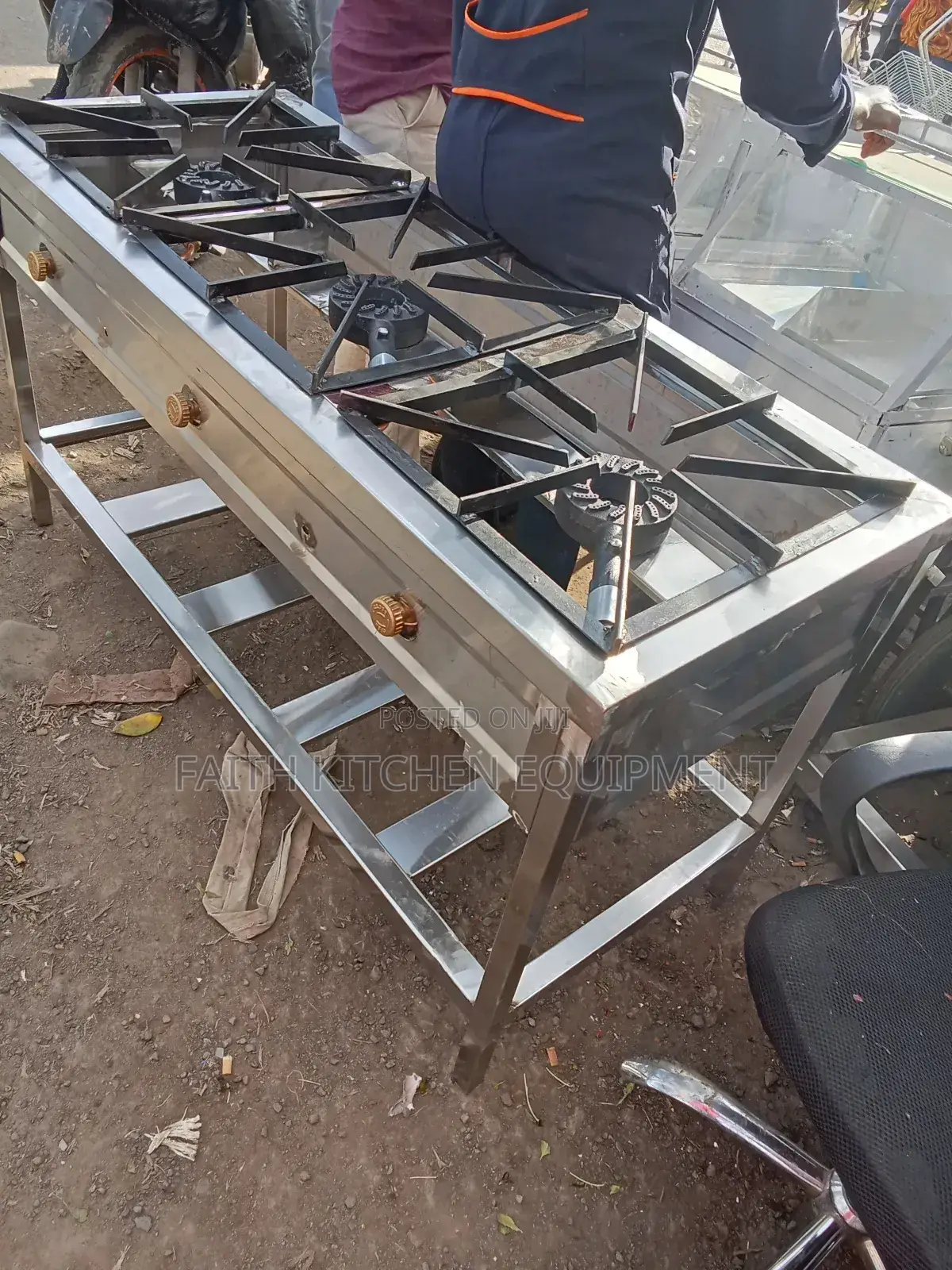 Heavy Metal Cooker 3 Burner
