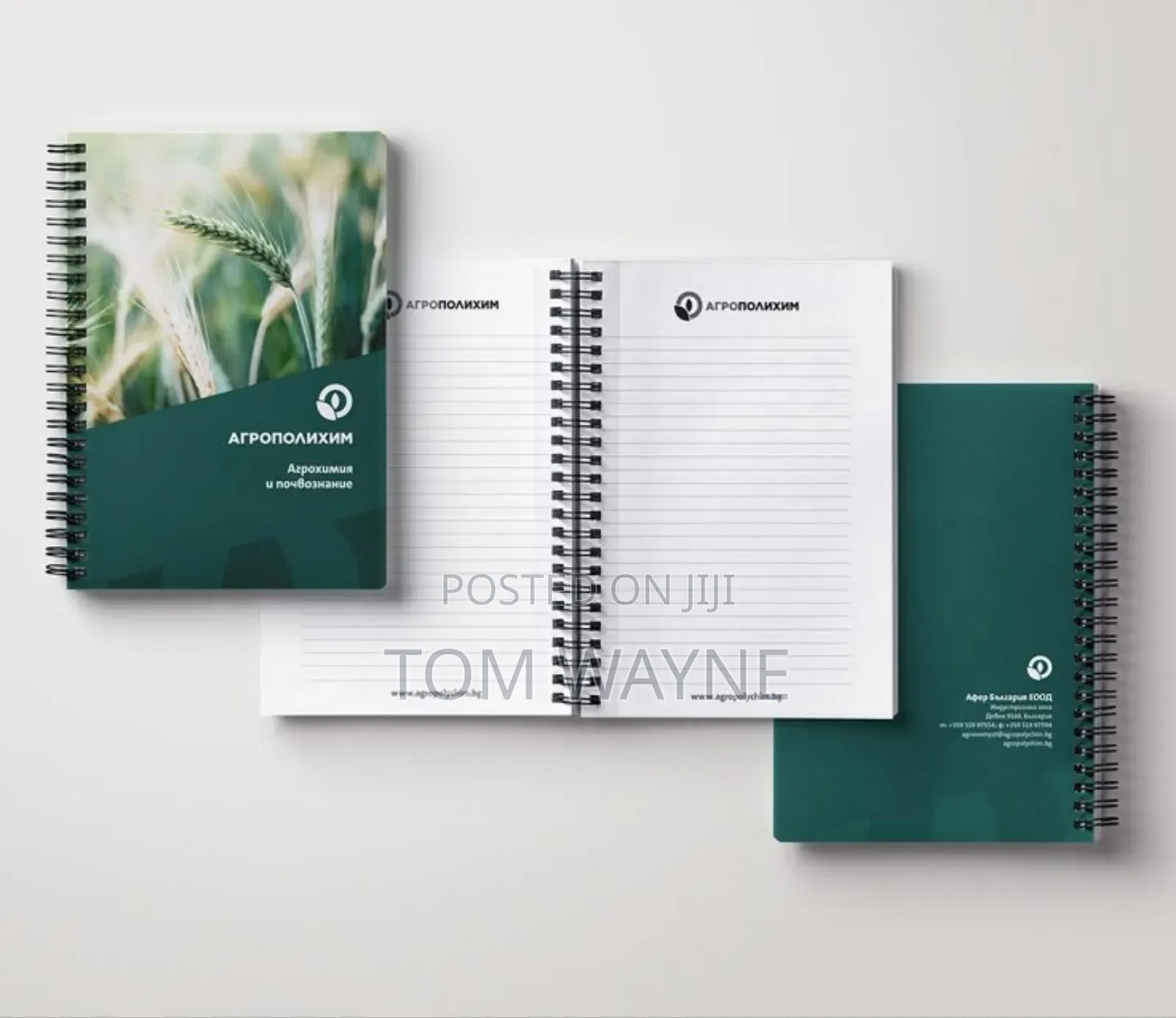 Corporate Note Books, Spiral Binding, A5 Size