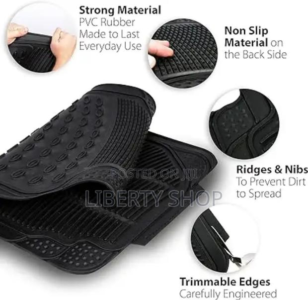 Conjoined 5 Seater Heavy Duty Floor Mats - thumbnail 4
