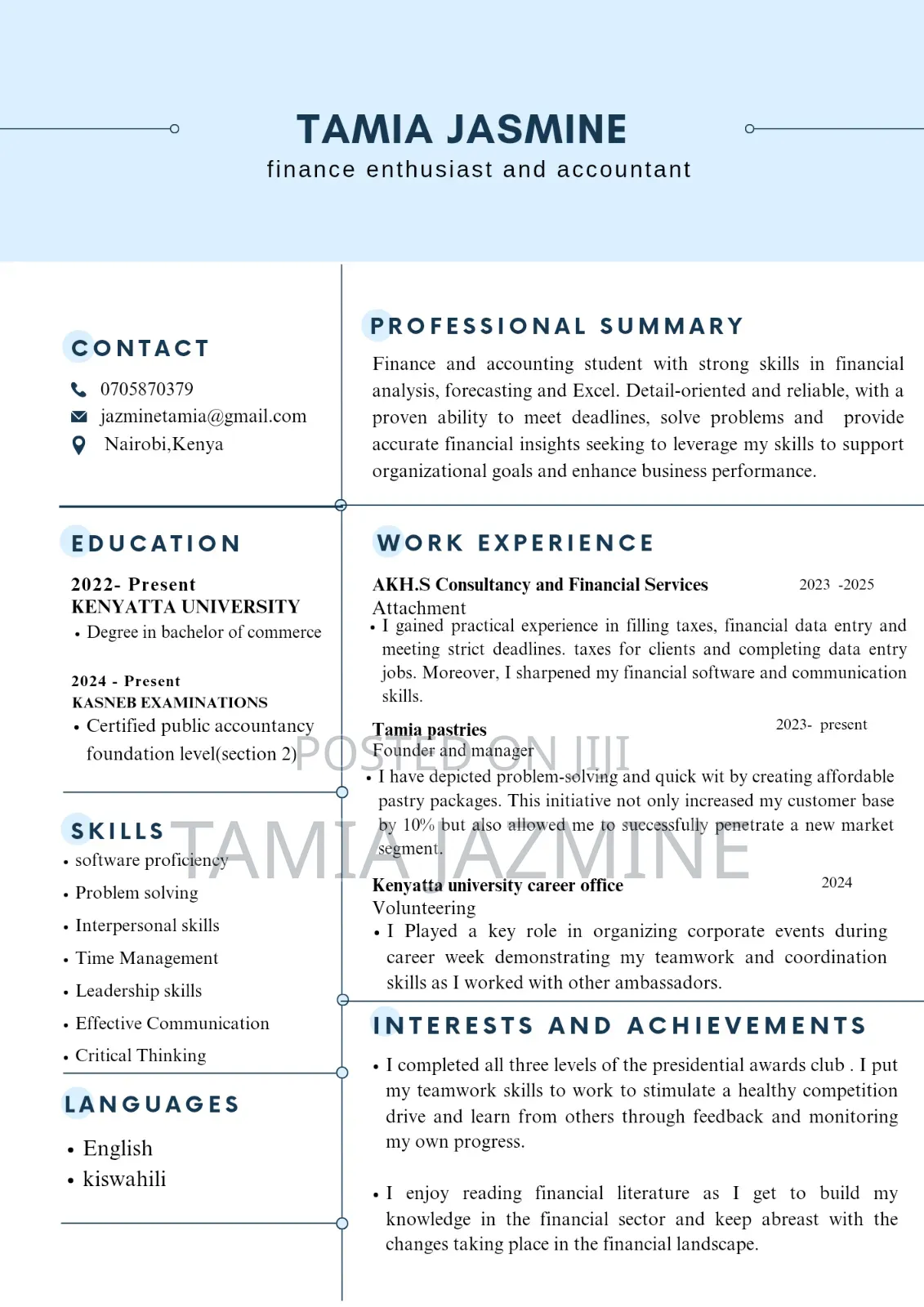 Sales and Marketing ,Finance and Accounting