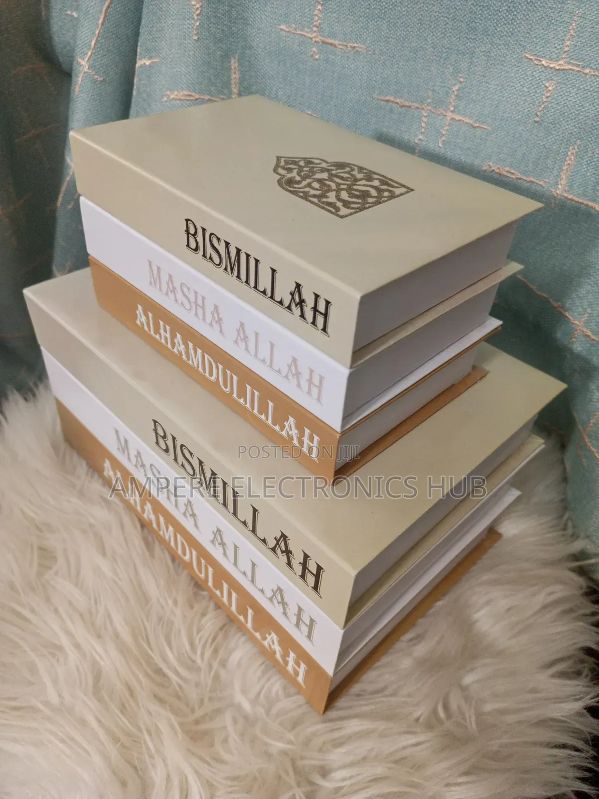 Islamic Theme Deco / Dummy Books (Set of 3)