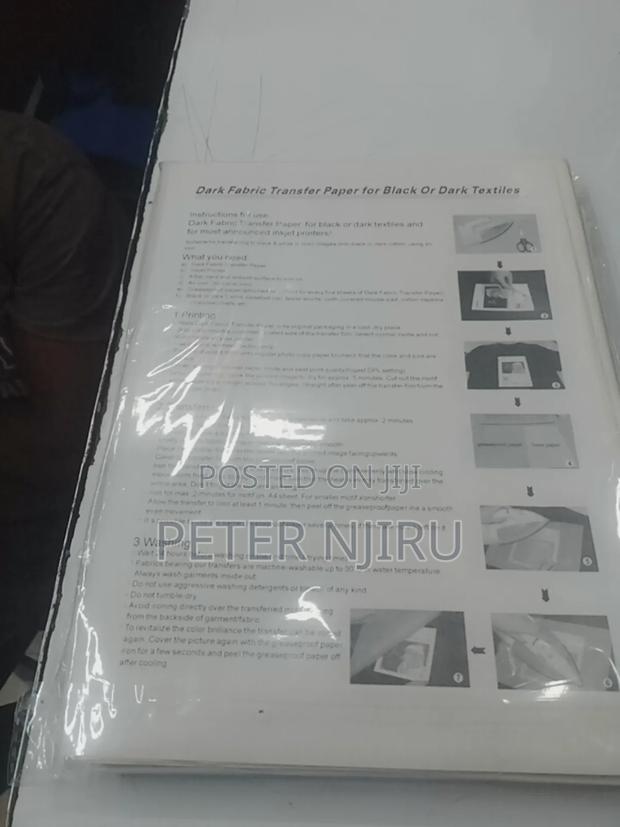 Dark Transfer Paper 100 Pieces