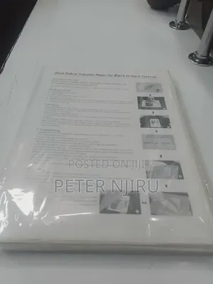 Heat Transfer Paper for Dark Fabric (Ream 100 Sheeta)