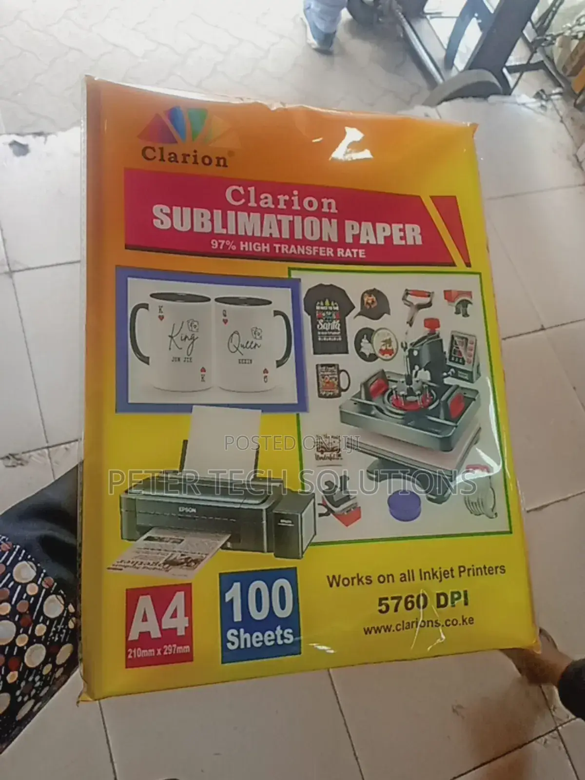 Clarion A4 Sublimation Paper