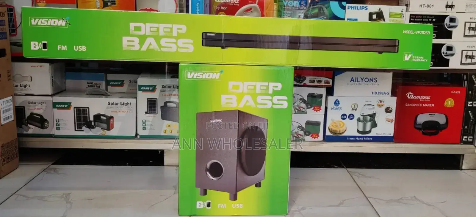 *Vision Soundbar*
*Vp2112sb-