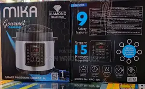 *Mika 6litres Electric Pressure Cooker