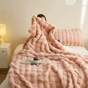 Soft Bubble Winter Throw Blanket (180*200)