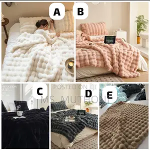 Soft Bubble Winter Throw Blanket (180*200)