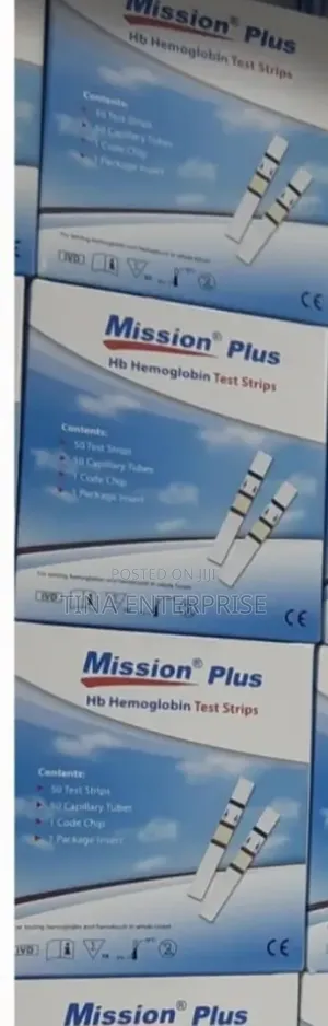Haemoglobin Strips (Mission Plus)