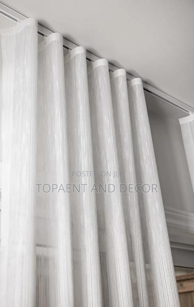 Elegance Home Glow With Sheer Curtains