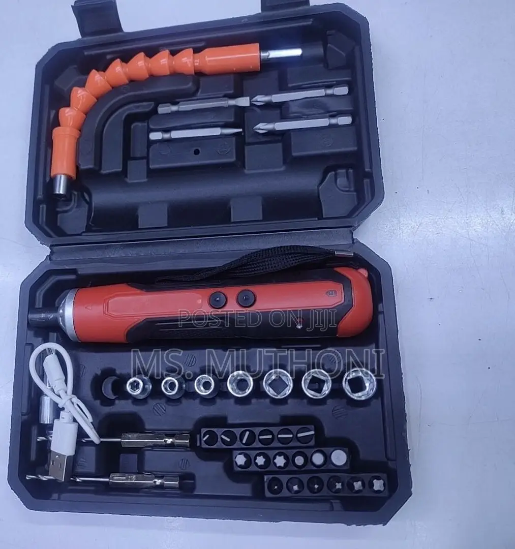Functional 36pcs Cordless Electric Srew Driver Set.