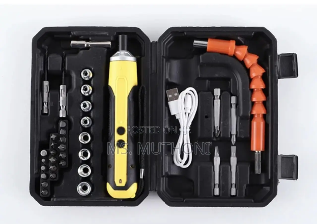 Functional 36pcs Cordless Electric Srew Driver Set.