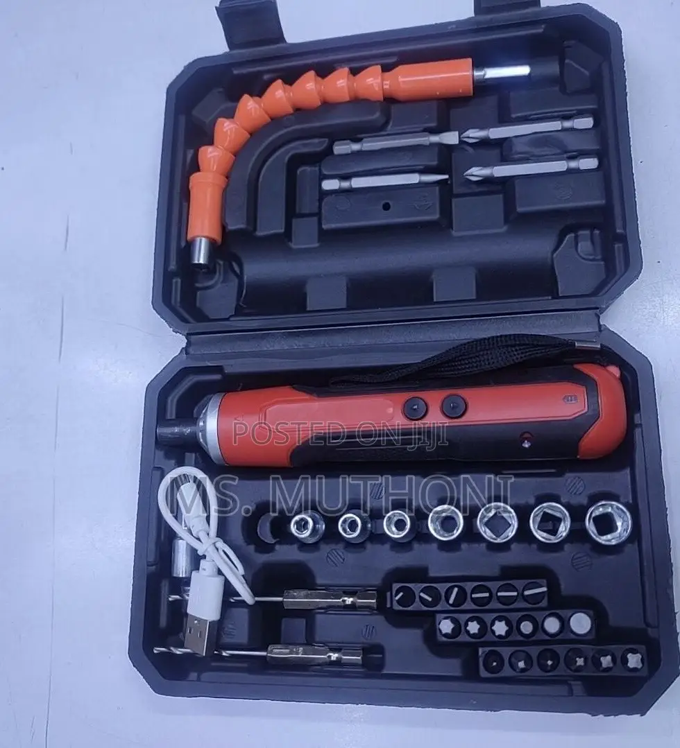 Functional 36pcs Cordless Electric Srew Driver Set.