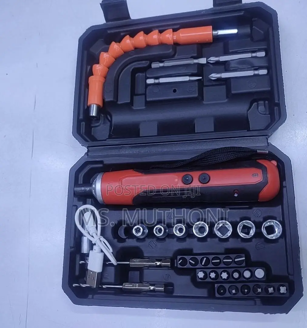 Functional 36pcs Cordless Electric Srew Driver Set.