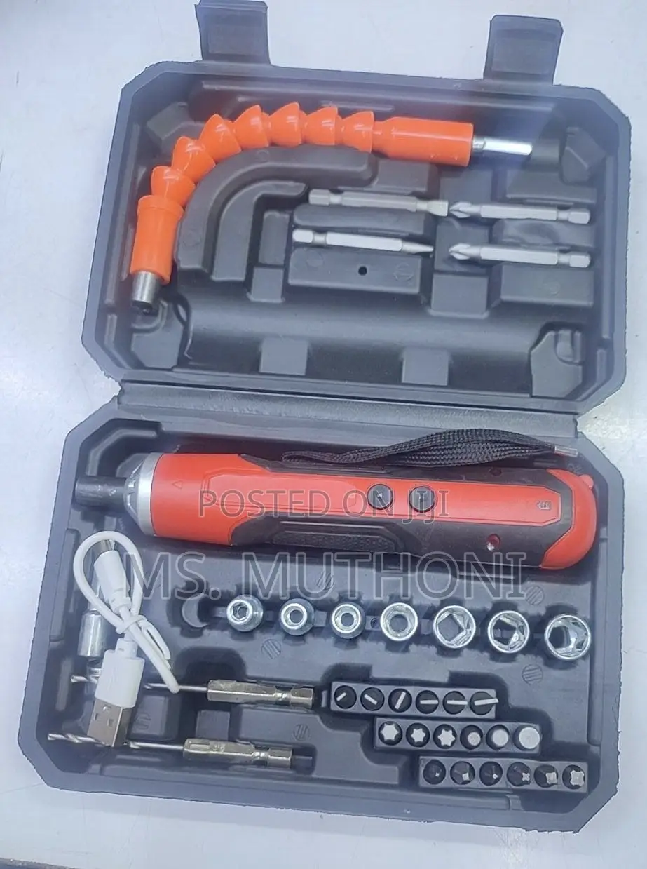 Functional 36pcs Cordless Electric Srew Driver Set.