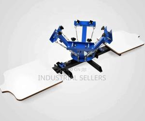 High Quality 4 Color 2 Station Screen Printing Machine - thumbnail 2