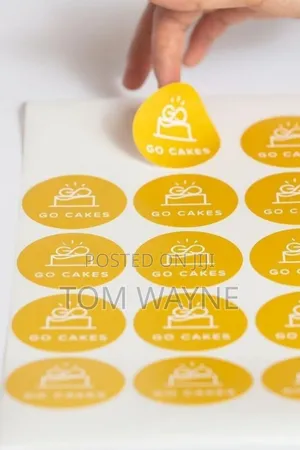 Custom Shaped Printed Stickers