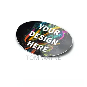Oval Shaped Stickers