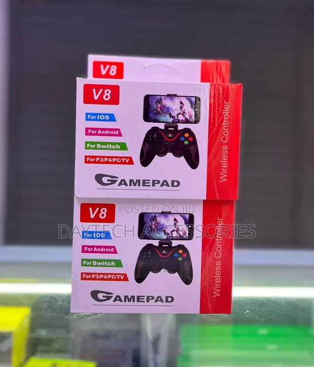 V8, Bluetooth Gamepad Wireless Controller
