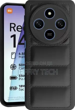 Xpro Back Cover for Redmi 14c 4g, Poco M7 5g (Black, Dual P