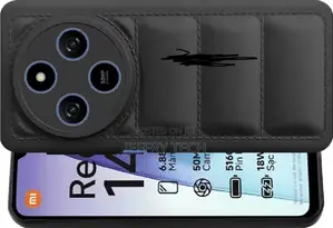 Xpro Back Cover for Redmi 14c 4g, Poco M7 5g (Black, Dual P