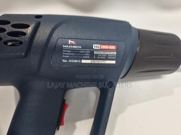 Maxmech Heavy Duty Heat Gun 2000w - thumbnail 2