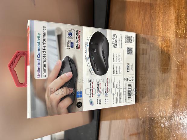 Promate Dual Mode Rechargeable Wireless Mouse - thumbnail 2