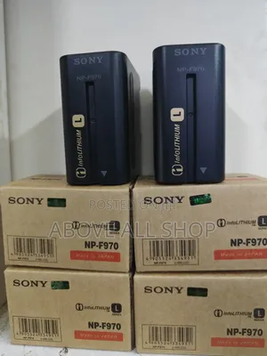 Sony. NPF 970
