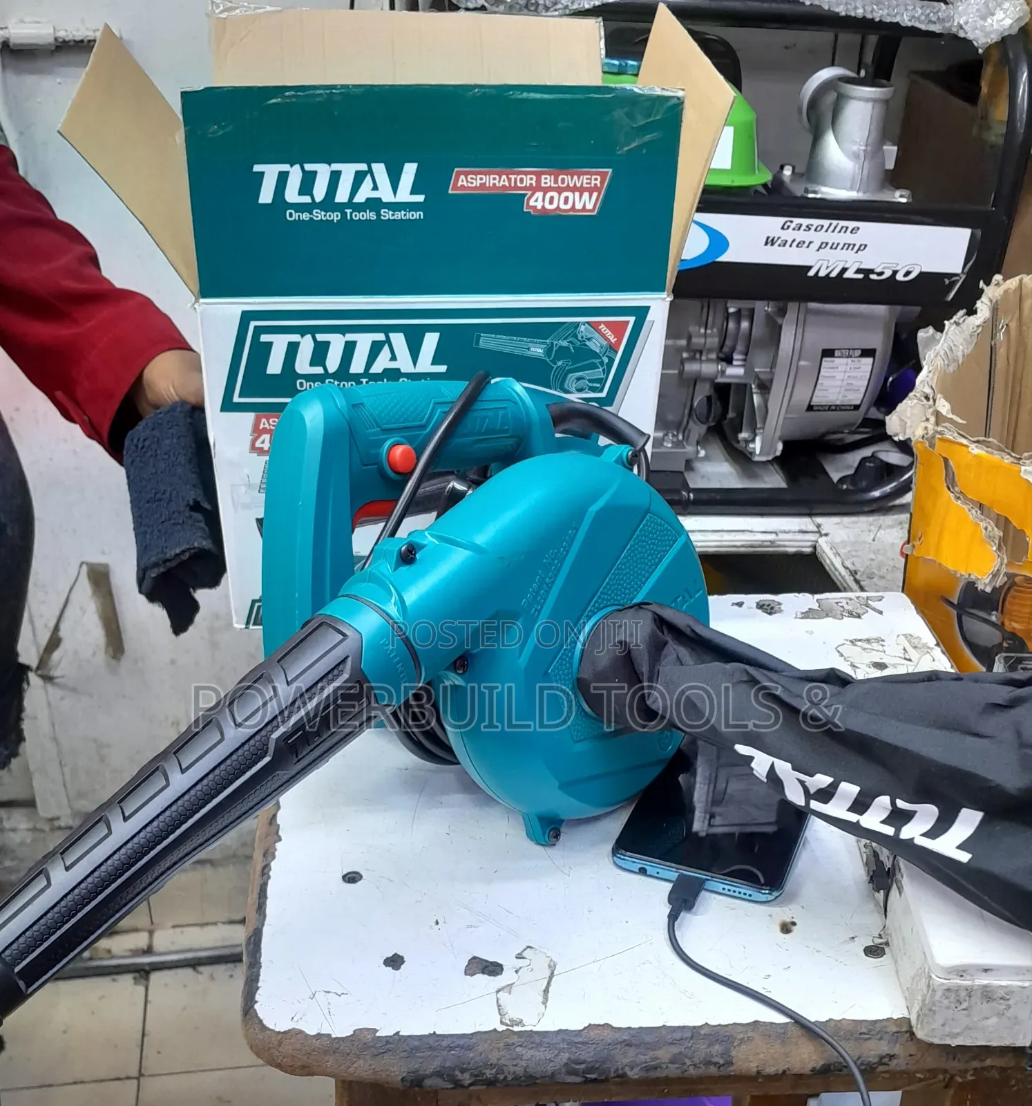 Total Blower Corded 400w
