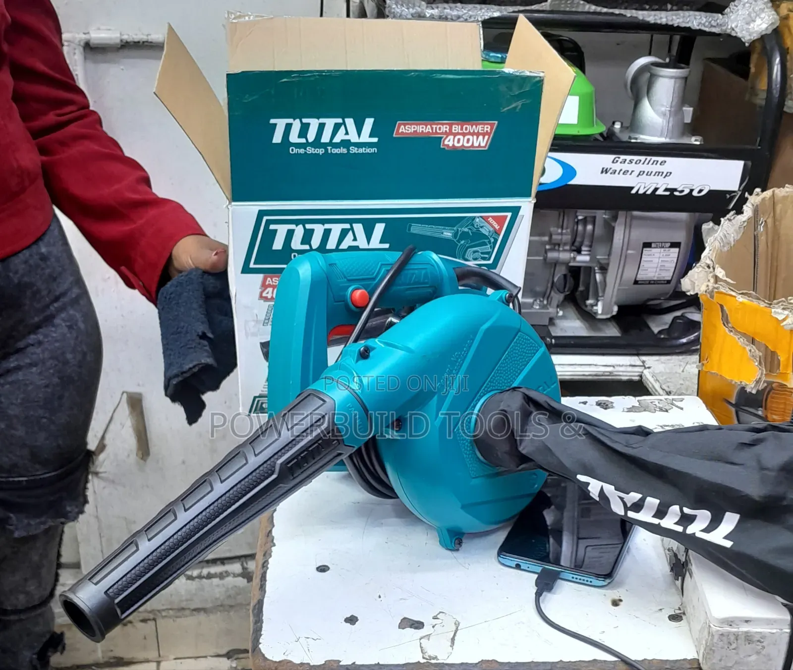 Total Blower Corded 400w