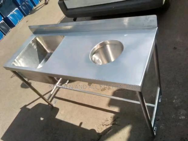 Hygienic Stainless Steel Sluice Sink