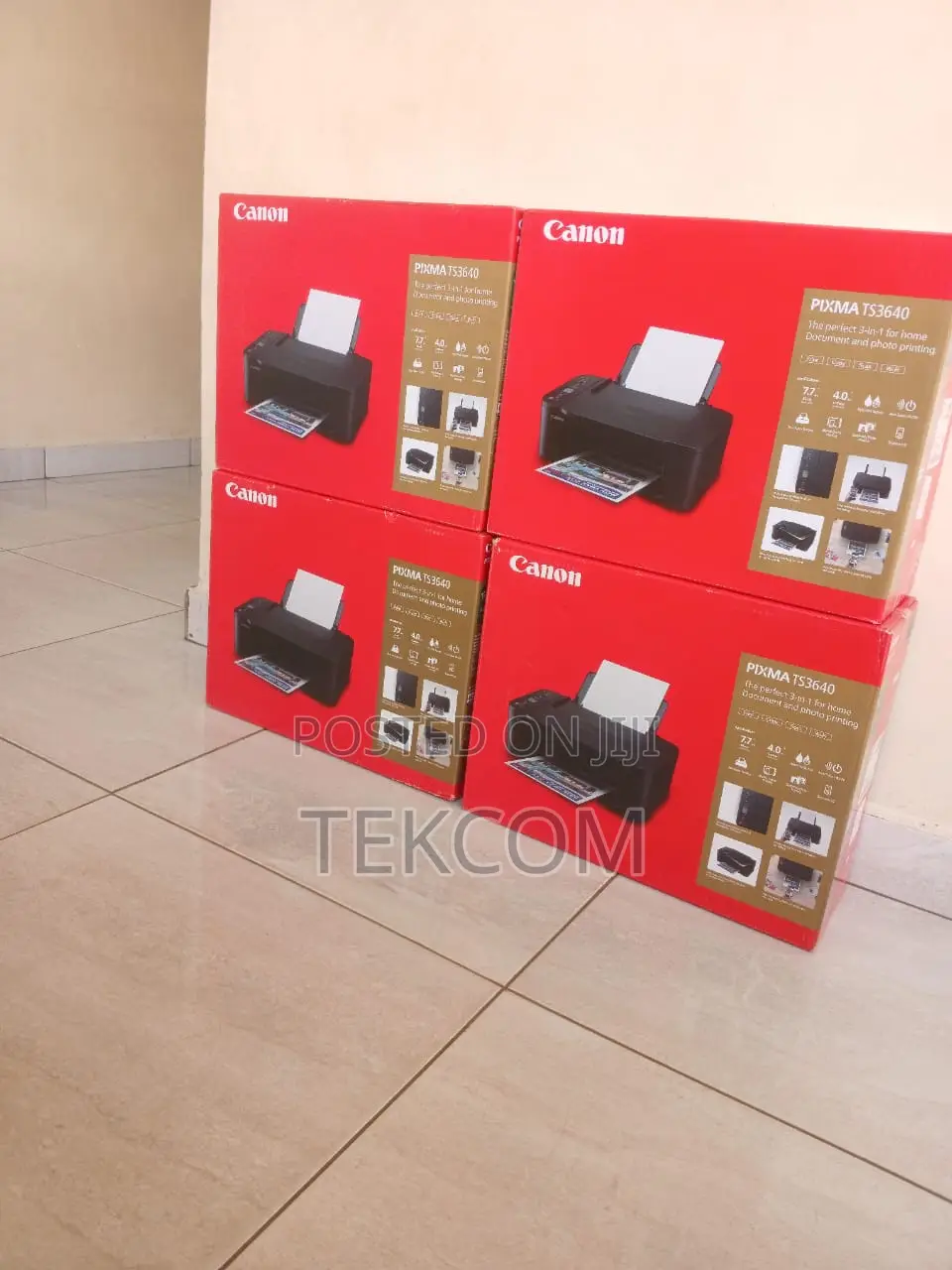 Canon Pixma Ts3640 Inkjet Printer
